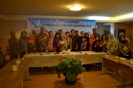 Rapat Koordinasi Pameran Bersama Kain Nusantara 2018